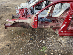 Front left quarter VW Jetta 11-18 USA on the body, red, missing threshold