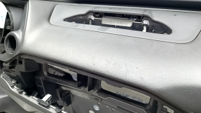 Torpedo front panel with AIRBAG Mazda CX-9 16- black, scratches