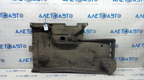 Mazda CX-9 16 rear right underbody protection - tears, dented, scuffed