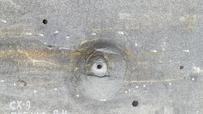 Right underbody protection Mazda CX-9 16 - tears, dented, scuffed