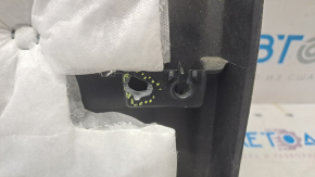 Lower tailgate trim Jeep Compass 17-24 black, scratches, no plug, broken guides