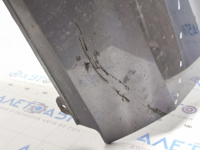 Bare rear bumper VW Jetta 15-18 USA graphite LD7X, scratches, pressed, broken mount