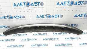 Lower front bumper trim Jeep Cherokee KL 19-21 silver, broken fasteners, scratches, crack