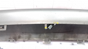 Lower front bumper trim Jeep Cherokee KL 19-21 silver, broken fasteners, scratches, crack