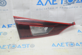 Inner taillight trunk lid left Mazda 3 14-18 BM halogen polished