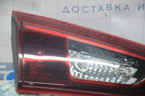 Inner taillight trunk lid left Mazda 3 14-18 BM halogen polished