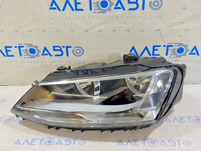 Headlight front left VW Jetta 11-18 naked USA white reflector
