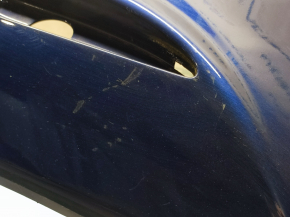 Rear bumper bare Hyundai Elantra UD 11-13 prerest, blue S7U, scratches, painted, pressed