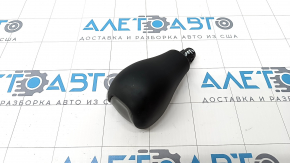 Gear knob Jeep Cherokee KL 14 - leather, gray overlay, worn