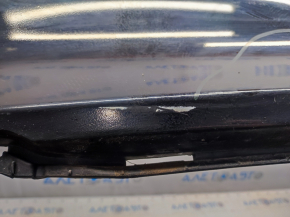 Bare rear bumper Kia Optima 14-15 rest, black ABP, painted, scratches, pressed, broken mount