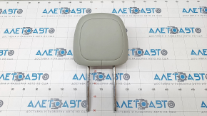 Headrest rear right Jeep Cherokee KL 14 - gray leather, dry-cleanable, rusty guides