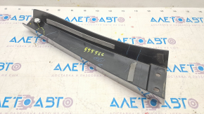 Center pillar trim outer right VW Jetta 11-18 USA plastic, scratches, abrasions, broken mount