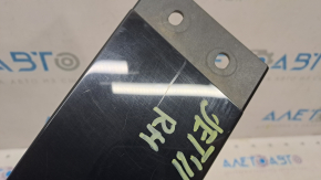 Center pillar trim outer right VW Jetta 11-18 USA plastic, scratches, abrasions, broken mount
