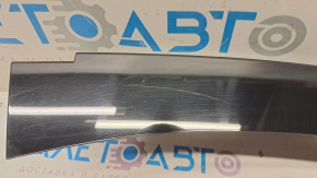 Center pillar trim outer right VW Jetta 11-18 USA plastic, scratches, abrasions, broken mount