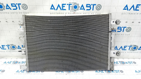 Air conditioning radiator condenser Jeep Cherokee KL 19-22 2.0T with intercooler, dented, bent