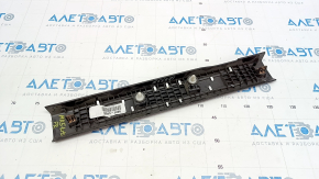 Door sill trim front right Ford Fusion mk5 13-20 black, with chrome insert, worn