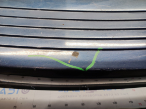 Bare rear bumper Dodge Journey 14-20 Crossroad, blue PPS, scratches, small bumps