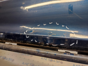 Bare rear bumper Dodge Journey 14-20 Crossroad, blue PPS, scratches, small bumps