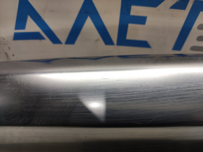 Dodge Journey 14-20 Crossroad rear bumper lip trim chrome for 1 exhaust, scratches, peeled chrome