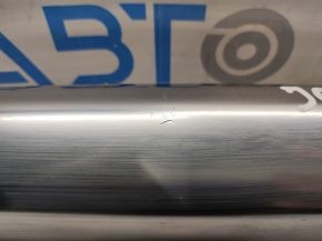 Dodge Journey 14-20 Crossroad rear bumper lip trim chrome for 1 exhaust, scratches, peeled chrome