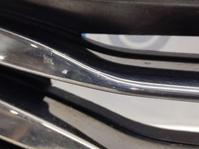 Lower grille front bumper assembly Hyundai Elantra UD 11-13 dorest chrome, sand