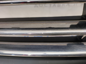Lower grille front bumper assembly Hyundai Elantra UD 11-13 dorest chrome, sand