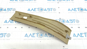 Door sill trim inner rear right Mercedes W164 ML beige, worn, broken fastening