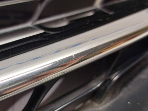 Radiator grill grill Hyundai Elantra UD 11-13 prerest GLS, sand, small scratches