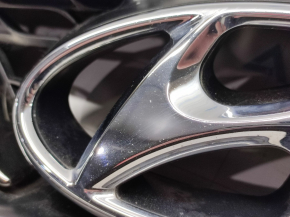 Radiator grill grill Hyundai Elantra UD 11-13 prerest GLS, sand, small scratches