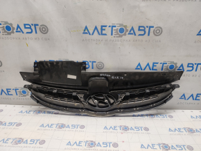 Radiator grill grill Hyundai Elantra UD 11-13 prerest GLS, sand, small scratches