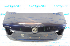 Trunk lid VW Passat b7 12-15 USA blue LH5X dents