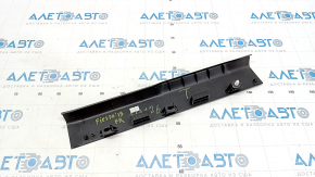 Door sill trim front right Ford Fiesta 11-19 black, worn