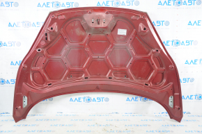 Hood bare Ford Fiesta 11-19 USA red RR steel