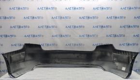 Bare rear bumper VW Passat b7 12-15 USA, blue LH5X, scratches, pressed, cracks