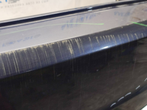 Bare rear bumper VW Passat b7 12-15 USA, blue LH5X, scratches, pressed, cracks