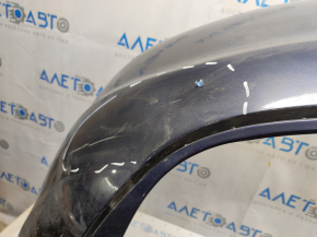 Bare rear bumper VW Passat b7 12-15 USA, blue LH5X, scratches, pressed, cracks