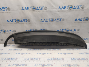 Rear bumper lip VW Passat b7 12-15 USA structure, under 1 pipe, scratches, pressed
