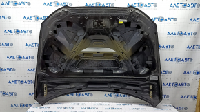 Bonnet naked Audi Q5 8R 13-17 rest, aluminum, black LY9B