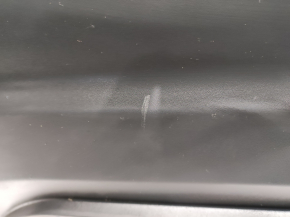 Rear bumper bare lower part Jeep Compass 11-16 structure, scratches, non-factory holes, crack in fastening