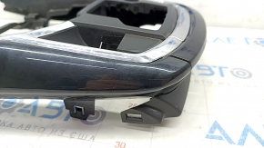 Mazda CX-9 16 center console trim - gloss black, chrome, scratches