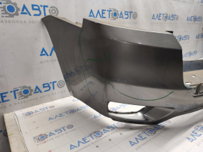 Rear bumper bare upper part Jeep Compass 11-16 graphite PDM, scratches, broken mount