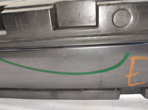 Rear bumper bare upper part Jeep Compass 11-16 graphite PDM, scratches, broken mount