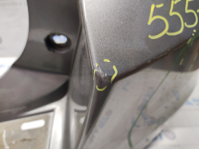 Rear bumper bare upper part Jeep Compass 11-16 graphite PDM, scratches, broken mount