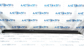 Door sill trim with seal right Mazda CX-9 16- structure, crack, tear of seal