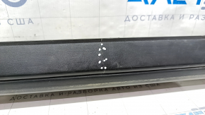 Door sill trim with seal right Mazda CX-9 16- structure, crack, tear of seal