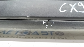 Door sill trim with seal right Mazda CX-9 16- structure, crack, tear of seal