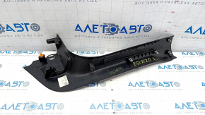 Door sill trim front left Ford Escape MK4 20 - black, worn