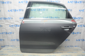 Door assembly rear left VW Passat b7 12-15 USA graphite LD7X cracked side trims