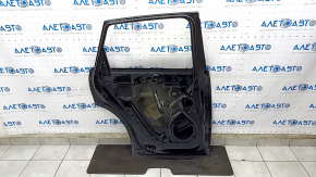 Bare rear left door Audi Q5 8R 09-17 black LY9B, dent