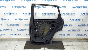 Bare rear right door Audi Q5 8R 09-17 black LY9B, bumps, dents